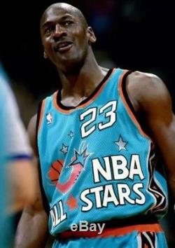 Michael Jordan LeBron James Dual Auto /15 Autographed All Star Jersey Patch BGS