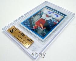 Mike Trout 2009 Bowman Chrome Draft Picks Rookie Auto Bgs 10/10 Pristine Pop 22