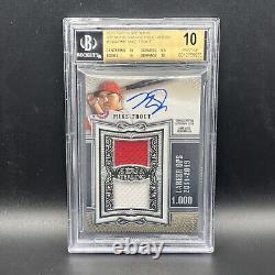 Mike Trout 2020 Topps Sterling Relics Auto BGS Pristine 10/10