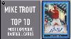 Mike Trout Top 10 Most Expensive Baseball Cards Sold On Ebay August October 2018