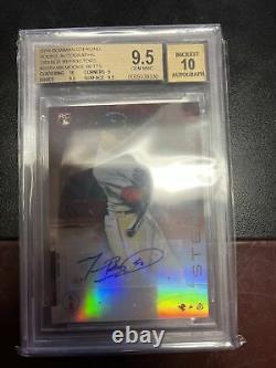 Mookie Betts Bgs 9.5/10 2014 Bowman Sterling Baseball Rookie Autograph Auto Rc