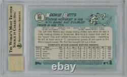 Mookie Betts Rookie Autograph BGS 9.5 10 2014 Topps Heritage Real One RC Auto