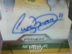 NEYMAR JR 2014 Panini Prizm World Cup Soccer autograph BGS 9.5 9 auto BRAZIL
