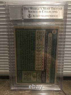Ozzie Smith? 1979 Topps Signed Rookie Card Autograph RC Auto BGS/BAS 10