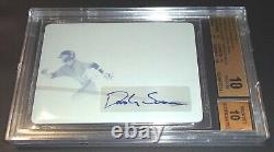 RARE #1/1 BGS Pristine 10 10 Autograph Rc Dansby Swanson Auto 2016 Rookie Signed
