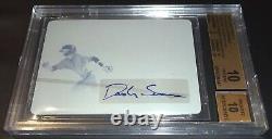 RARE #1/1 BGS Pristine 10 10 Autograph Rc Dansby Swanson Auto 2016 Rookie Signed