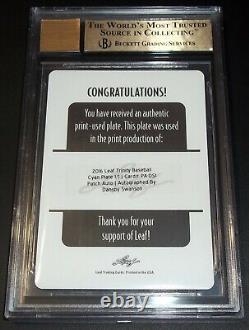 RARE #1/1 BGS Pristine 10 10 Autograph Rc Dansby Swanson Auto 2016 Rookie Signed