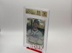 RARE 2016 Bowman's Best 25/50 Dansby Swanson 1996 Bowman' Best Auto BGS 10/9.5