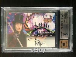 RARE JOHNNY DEPP CHARLIE AND THE CHOCOLATE FACTORY Auto Autograph Card BGS 9 MNT