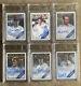 Rare Lot Of (6) Bgs 9.5 2016 Topps Archives Bull Durham Autographs Robbins Auto