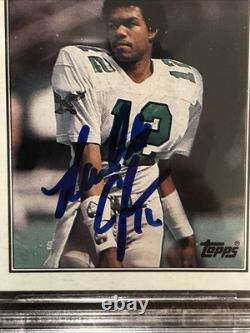 Randall Cunningham? 1987 Topps Rookie RC Signed Auto BGS BAS Authentic