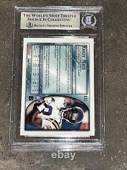 Randy Moss? 1998 Bowman #182 (RC) Rookie Auto BGS BAS VIKINGS