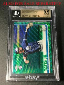 Ronald Acuna 2018 Topps Chrome Sapphire Auto Rookie Rc High-end Bgs 9.5 10 Subs