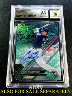 Ronald Acuna 2018 Topps Chrome Sapphire Auto Rookie Rc High-end Bgs 9.5 10 Subs