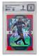 Ronaldo Nazario Signed 2022-23 Panini Prizm Serie A Red Prizm /99 Bgs 9 Auto 9