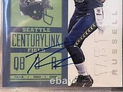 Russell Wilson rookie auto 2012 Contenders autograph RC BGS 9.5/10 Seahawks HOF