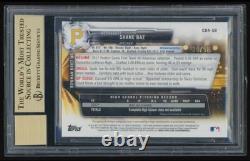 Shane Baz 2017 Bowman Chrome Gold Refractor RC Auto /50 Rookie Autograph BGS 9.5