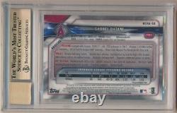 Shohei Ohtani 2018 Bowman Chrome Rc Autograph Angels Auto Sp Bgs 9.5 Gem Mint 10