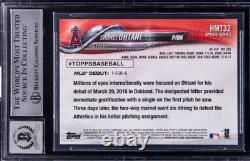 Shohei Ohtani 2018 Topps Chrome Update Rookie Auto BGS 10 Autograph