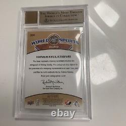 Sidney Crosby BGS 9.5.10 On Auto. 2010 Upper Deck World of Sports Autographs