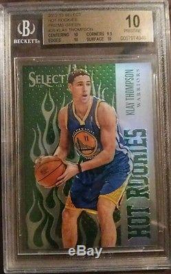 Steph Curry Rookie Klay Thompson BGS AUTO LOT, Warrior Rare numbered Durant