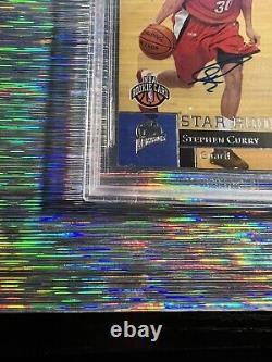 Stephen Steph Curry Rookie Auto Panini BGS Authentic Autograph