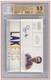 Steve Nash #23 2012 Panini National Treasures Tl Mat Custom Auto 10/10 Bgs 9.5