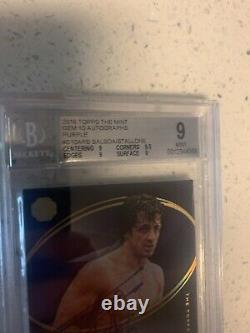Sylvester Stallone Rocky Balboa Auto 20/50 2016 Topps The Mint Autograph BGS 9
