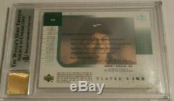 TIGER WOODS -MINT 2001 Upper Deck Players Ink RC Autograph BGS 910 AUTO! LOOK