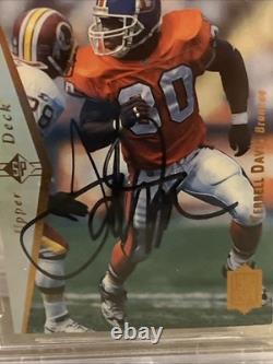 Terrell Davis? 1995 SP Rookie Auto BGS BAS Authentic HOF Autograph RC