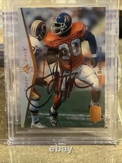 Terrell Davis? 1995 SP Rookie Auto BGS BAS Authentic HOF Autograph RC