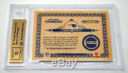 Tom Brady 2011 Gold Standard Super Bowl Rings Diamond Auto Bgs 9.5/10 Ultra Rare