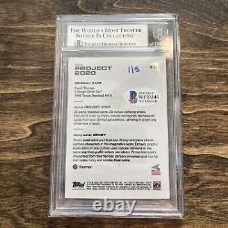 Topps Project 2020 Frank Thomas Ermsy BAS BGS Authentic Autograph Auto HOF 2014