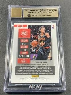 Trae Young 2018 Contenders Optic #124 Auto Rookie Rc Bgs 9.5 Gem Mint Hawks Nba
