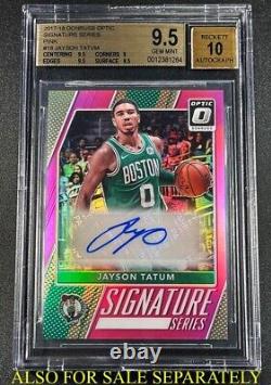 Trae Young 2018 Contenders Optic #124 Autograph Auto Rookie Rc Bgs 9 Nba Hawks