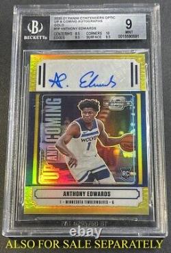 Trae Young 2018 Contenders Optic #124 Autograph Auto Rookie Rc Bgs 9 Nba Hawks