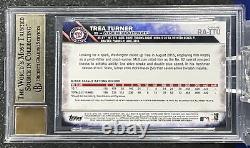 Trea Turner 2016 Topps Chrome #RA-TTU RC Auto BGS 9.5 Washington Nationals