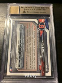 Triston Casas Bgs 9.5 Auto 10 2018 Bowman Chrome Draft Prospect Autograph Auto