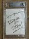 Val Kilmer Auto Break On Through Doors Inscription Bgs Autograph