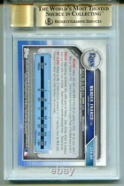 WANDER FRANCO 2019 Bowman Chrome Prospect Rookie RC Auto Autograph AU BGS 9.5 10