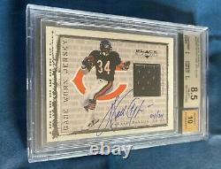 Walter Payton Jersey Auto like Exquisite 04/34 BGS 8.5/10