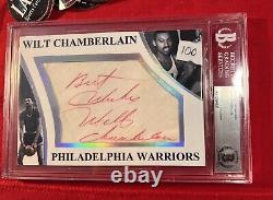 Wilt Chamberlain auto Cut autograph BGS Certified Beckett Authenticated