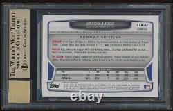 Yankees Aaron Judge 2013 Bowman Chrome Draft Refractor Autograph BGS 9.5 10 Auto
